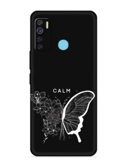 Calm Embossed Soft Silicone Case for Tecno Camon 15 Air