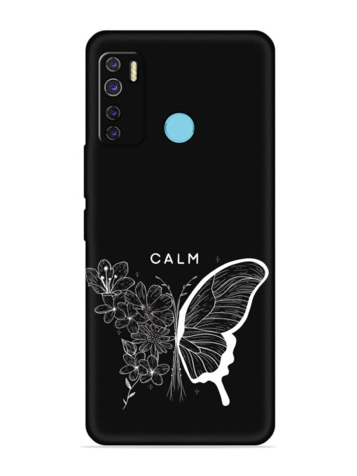 Calm Embossed Soft Silicone Case for Tecno Camon 15 Air Zapvi