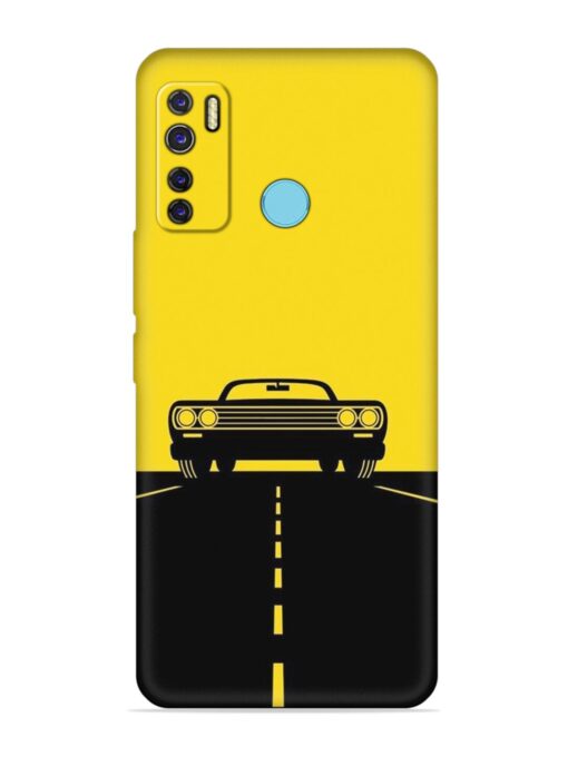 Classic Car Embossed Soft Silicone Case for Tecno Camon 15 Air