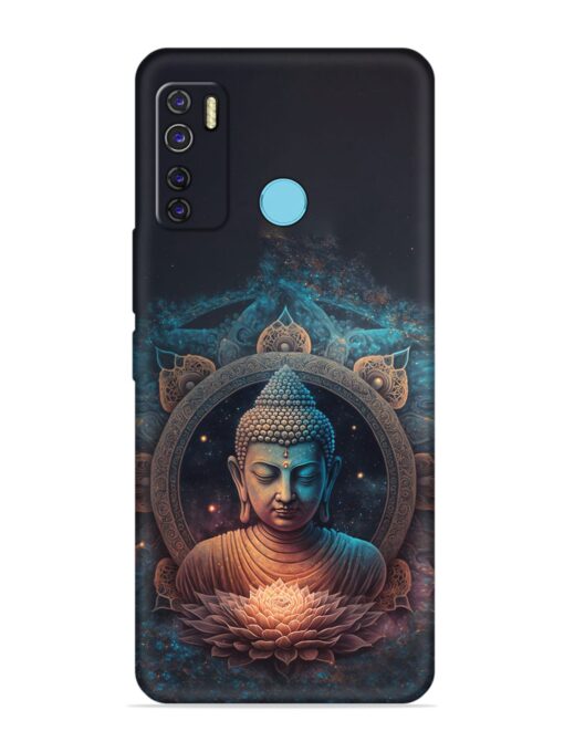 Gautam Buddha Embossed Soft Silicone Case for Tecno Camon 15 Air Zapvi