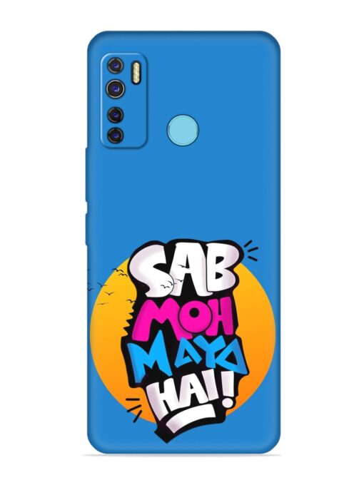 Sab Moh Moya Embossed Soft Silicone Case for Tecno Camon 15 Air