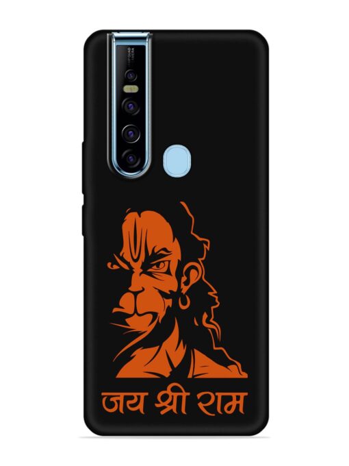 Angry Hanuman Embossed Soft Silicone Case for Tecno Camon 15 Pro Zapvi