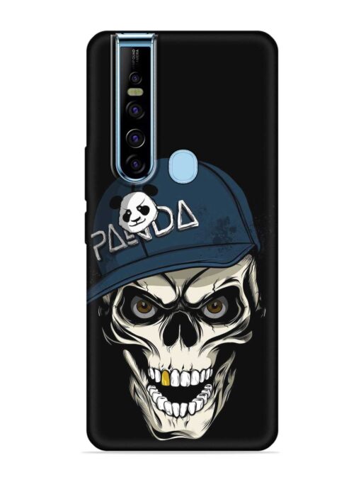 Panda Skull Embossed Soft Silicone Case for Tecno Camon 15 Pro Zapvi