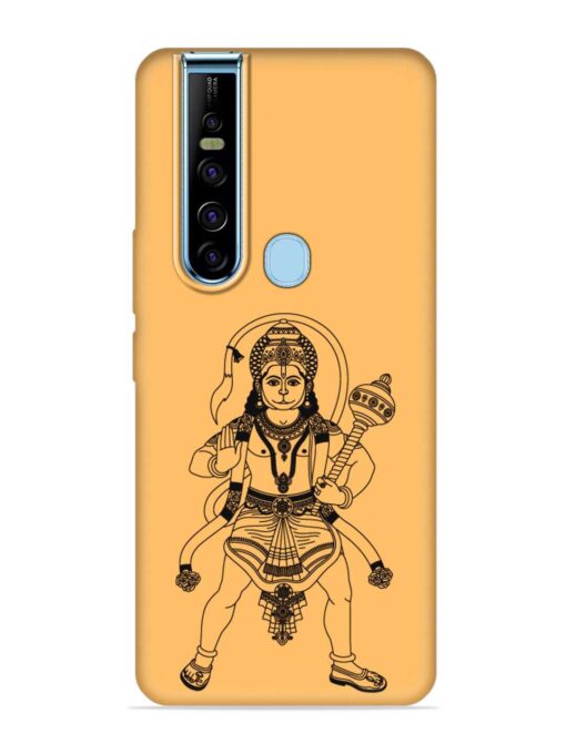 Indian God Hanuman Embossed Soft Silicone Case for Tecno Camon 15 Pro Zapvi