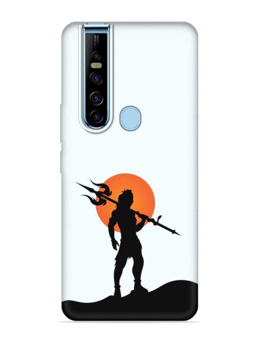 Lord Mahadev Trendy Embossed Soft Silicone Case for Tecno Camon 15 Pro