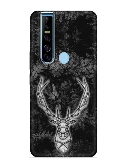 Ancient Deer Embossed Soft Silicone Case for Tecno Camon 15 Pro Zapvi