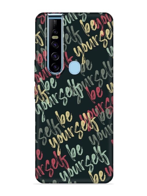 Yourself Seamless Embossed Soft Silicone Case for Tecno Camon 15 Pro Zapvi