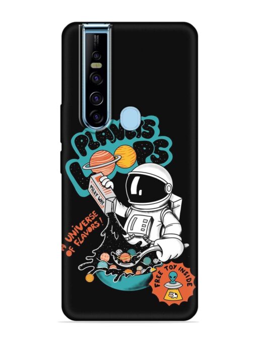 Planets Loop Embossed Soft Silicone Case for Tecno Camon 15 Pro Zapvi