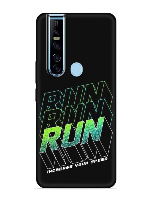 Run Embossed Soft Silicone Case for Tecno Camon 15 Pro Zapvi