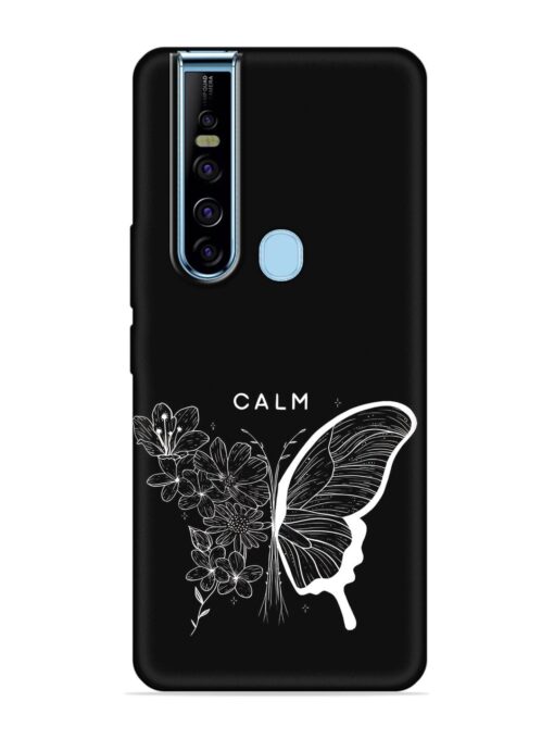 Calm Embossed Soft Silicone Case for Tecno Camon 15 Pro Zapvi