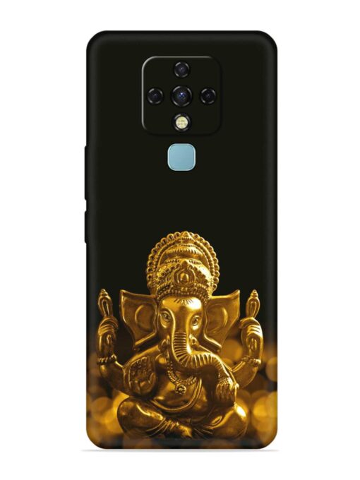 Lord Ganesha Indian Festival Embossed Soft Silicone Case for Tecno Camon 16 Zapvi