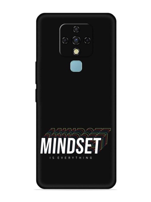 Mindset Everything Slogan Embossed Soft Silicone Case for Tecno Camon 16 Zapvi