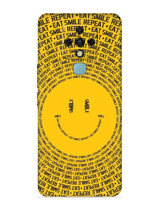 Smiley Embossed Soft Silicone Case for Tecno Camon 16 Zapvi