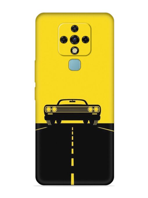 Classic Car Embossed Soft Silicone Case for Tecno Camon 16 Zapvi