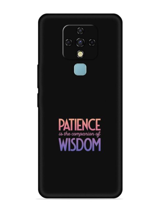 Patience Is The Embossed Soft Silicone Case for Tecno Camon 16