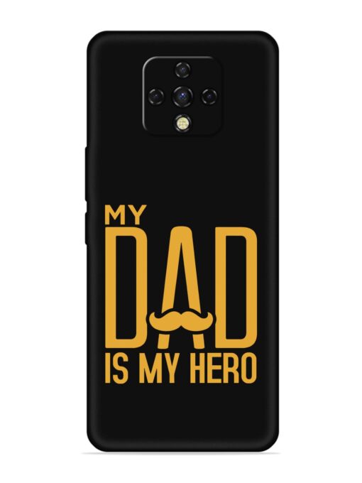 My Dad Is My Hero Embossed Soft Silicone Case for Tecno Camon 16 Premier Zapvi