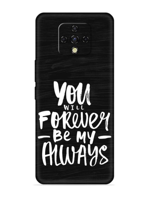 You Will Forever Embossed Soft Silicone Case for Tecno Camon 16 Premier Zapvi