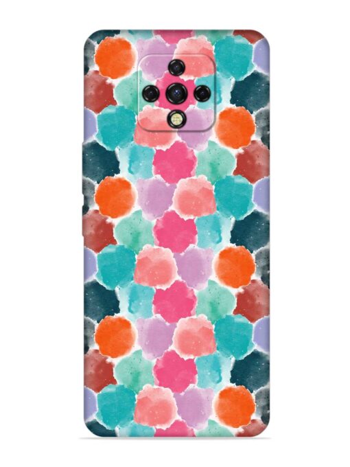 Colorful Seamless Pattern Embossed Soft Silicone Case for Tecno Camon 16 Premier Zapvi