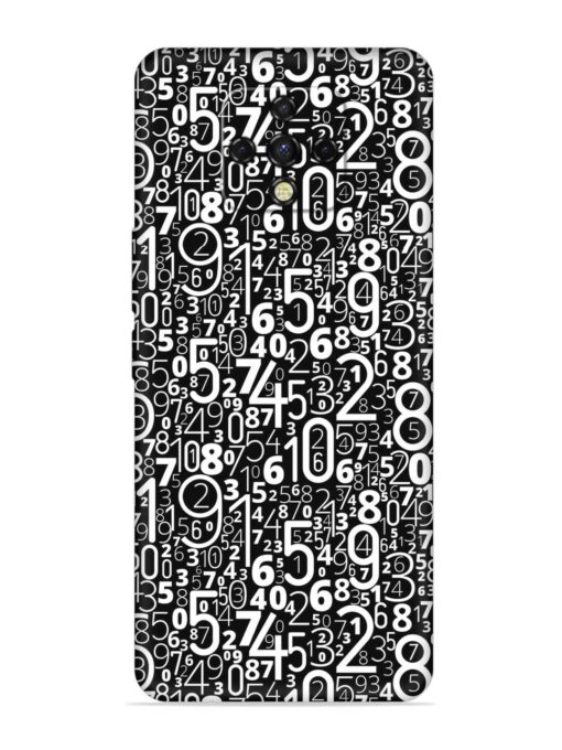 Many Numbers Different Embossed Soft Silicone Case for Tecno Camon 16 Premier Zapvi