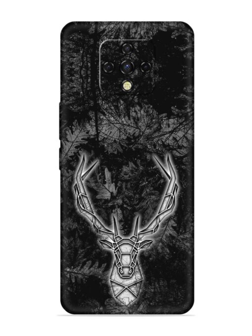 Ancient Deer Embossed Soft Silicone Case for Tecno Camon 16 Premier Zapvi