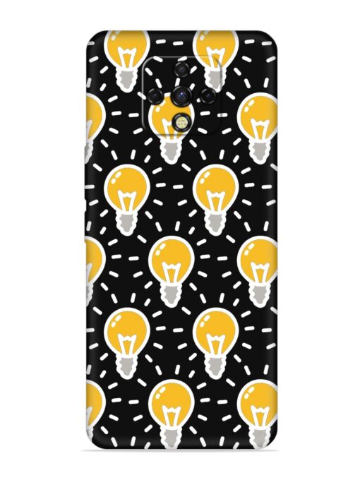 Light Bulb Seamless Embossed Soft Silicone Case for Tecno Camon 16 Premier Zapvi