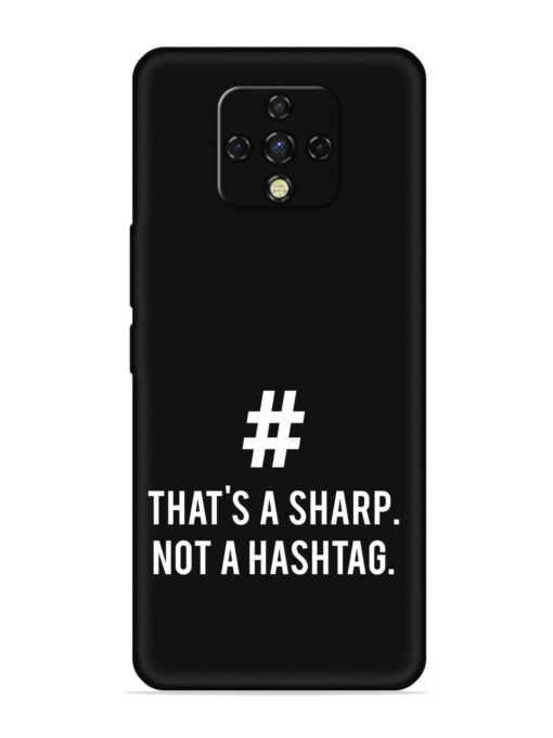 Thats Sharp Not Embossed Soft Silicone Case for Tecno Camon 16 Premier Zapvi