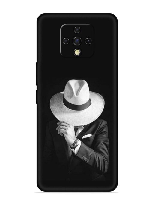 Men Under Hat Embossed Soft Silicone Case for Tecno Camon 16 Premier Zapvi