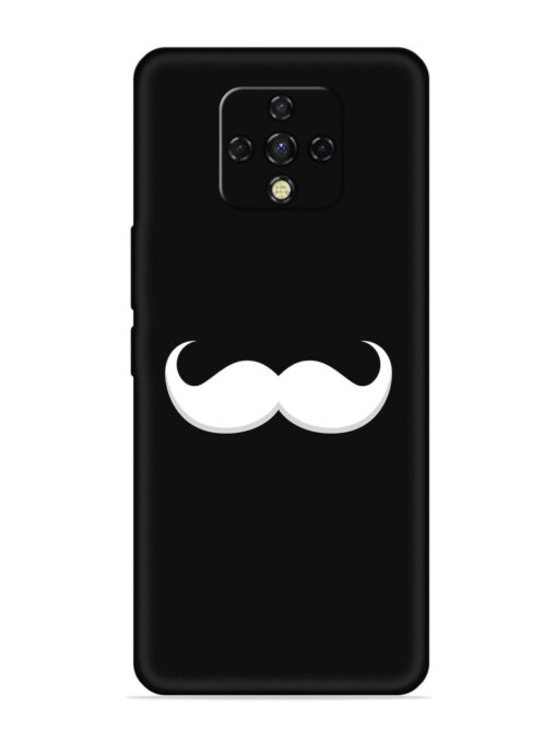 Mustache Vector Embossed Soft Silicone Case for Tecno Camon 16 Premier Zapvi