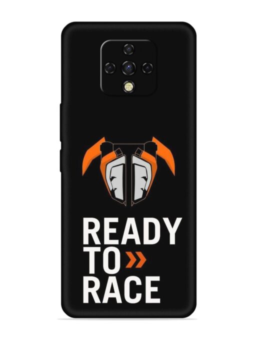 Ready To Race Embossed Soft Silicone Case for Tecno Camon 16 Premier Zapvi