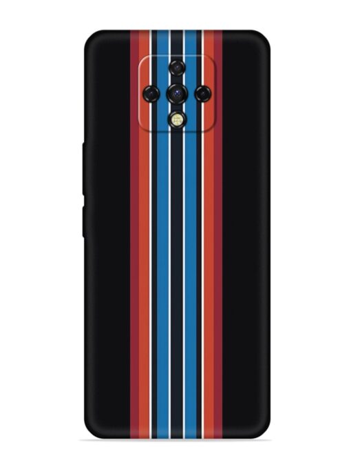 Vertical Strips Embossed Soft Silicone Case for Tecno Camon 16 Premier