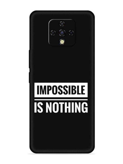 Impossible Is Nothing Embossed Soft Silicone Case for Tecno Camon 16 Premier