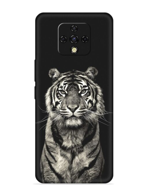 Tiger Art Embossed Soft Silicone Case for Tecno Camon 16 Premier Zapvi