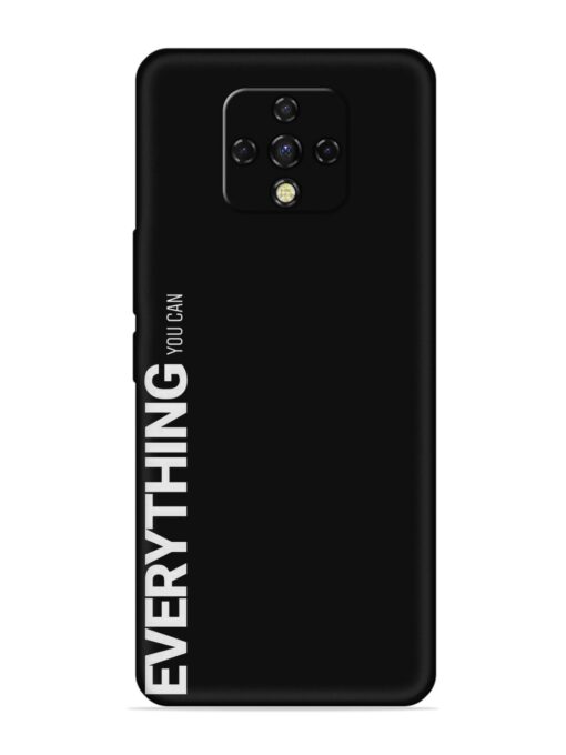 Everything You Can Embossed Soft Silicone Case for Tecno Camon 16 Premier Zapvi