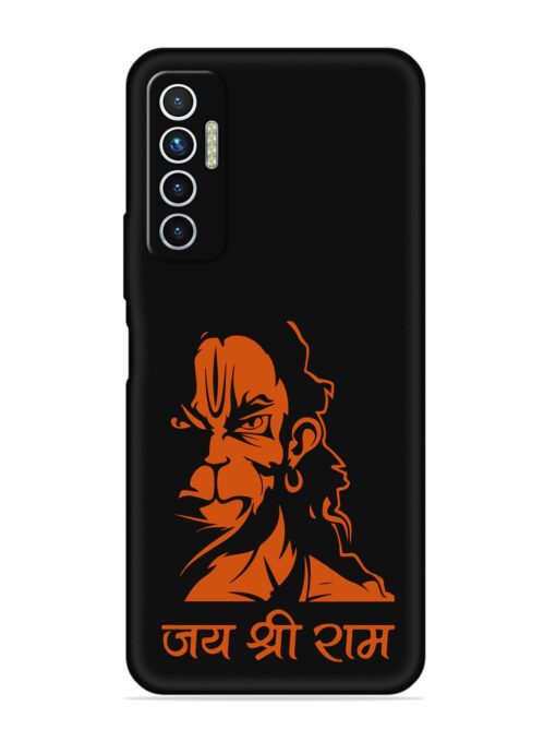 Angry Hanuman Embossed Soft Silicone Case for Tecno Camon 17 Zapvi