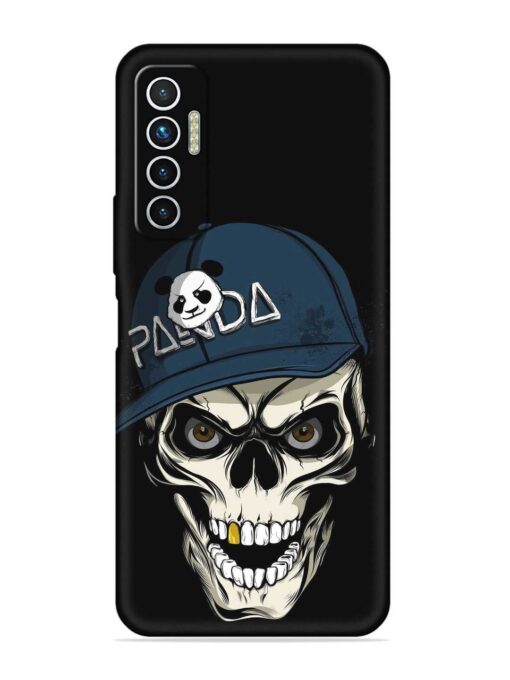 Panda Skull Embossed Soft Silicone Case for Tecno Camon 17 Zapvi