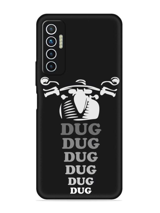 Dug Dug Dug Embossed Soft Silicone Case for Tecno Camon 17 Zapvi