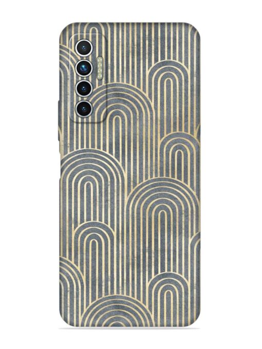 Art Deco Style Embossed Soft Silicone Case for Tecno Camon 17 Zapvi