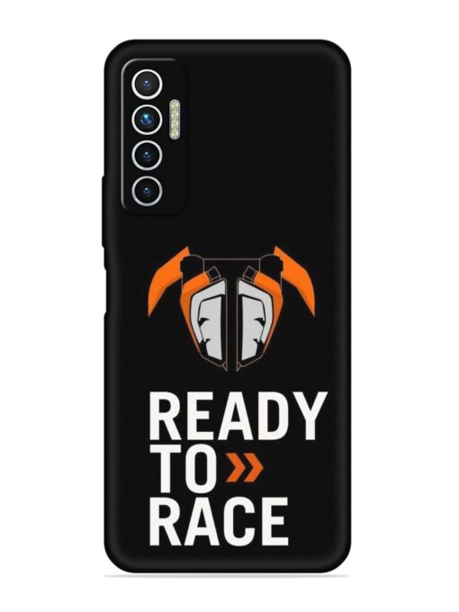 Ready To Race Embossed Soft Silicone Case for Tecno Camon 17 Zapvi