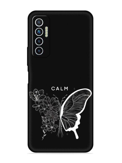 Calm Embossed Soft Silicone Case for Tecno Camon 17