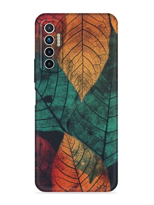 Leaves Artwork Embossed Soft Silicone Case for Tecno Camon 17 Zapvi