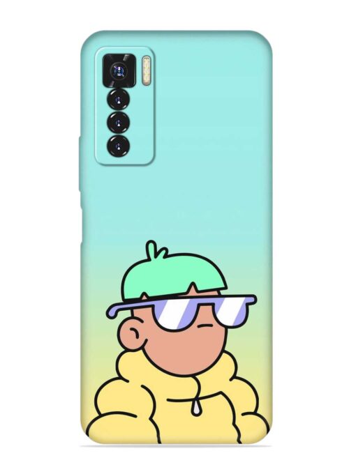 Doodles Cool Character Embossed Soft Silicone Case for Tecno Camon 17 Pro