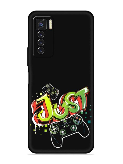 Graffiti Gamepad Illustration Embossed Soft Silicone Case for Tecno Camon 17 Pro Zapvi