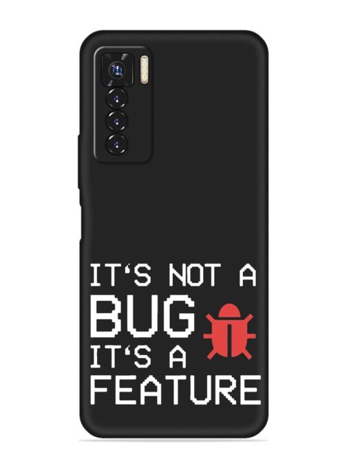 Not Bug Feature Embossed Soft Silicone Case for Tecno Camon 17 Pro Zapvi