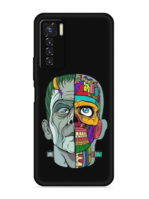 Men Vs Skull Embossed Soft Silicone Case for Tecno Camon 17 Pro Zapvi