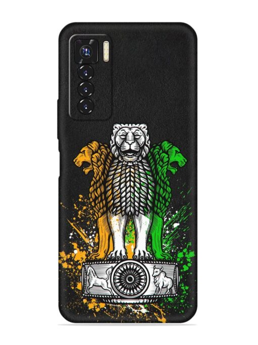 Pillars Of Ashoka Embossed Soft Silicone Case for Tecno Camon 17 Pro Zapvi