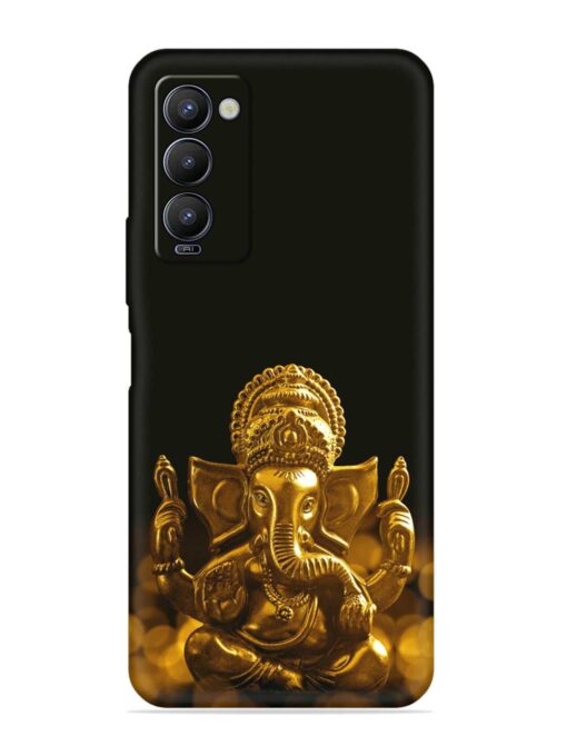 Lord Ganesha Indian Festival Embossed Soft Silicone Case for Tecno Camon 18 Zapvi