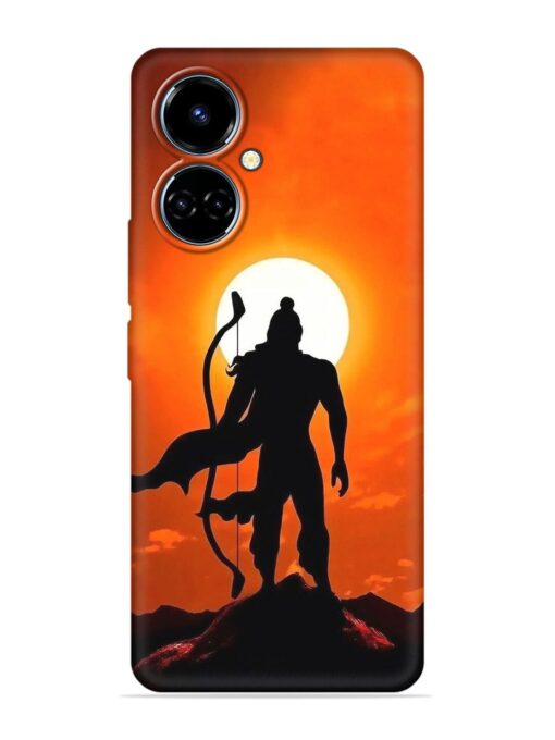 Shree Ram Embossed Soft Silicone Case for Tecno Camon 19 Zapvi