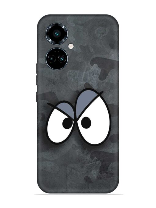 Big Eyes Night Mode Embossed Soft Silicone Case for Tecno Camon 19 Pro (5G) Zapvi