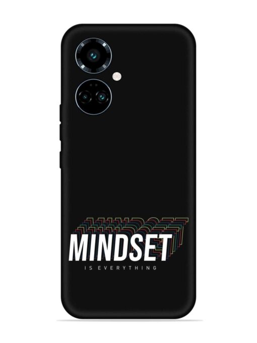 Mindset Everything Slogan Embossed Soft Silicone Case for Tecno Camon 19 Pro (5G)