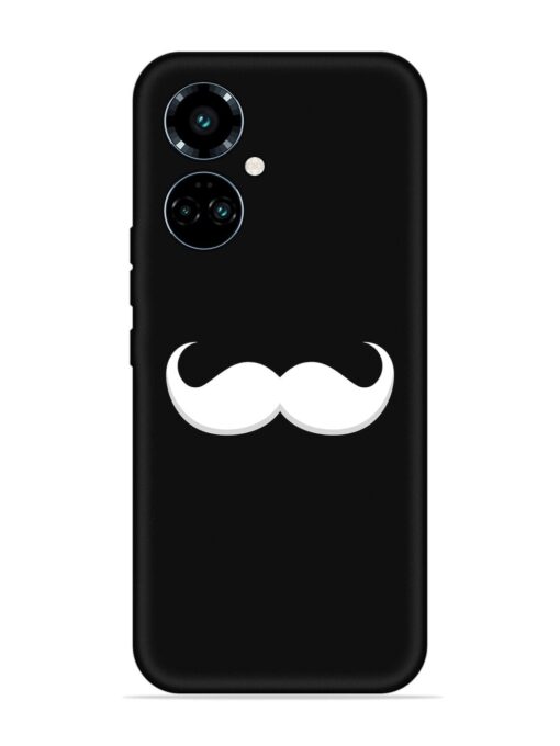 Mustache Vector Embossed Soft Silicone Case for Tecno Camon 19 Pro (5G) Zapvi